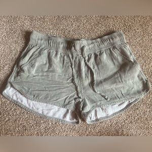 SO brand sage green shorts size medium